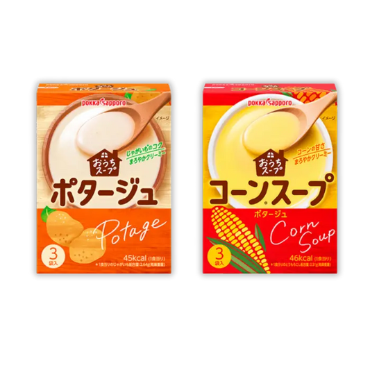 ポッカサッポロ ハッピースープ 3 食入各種【30個】 (FA-14-1)