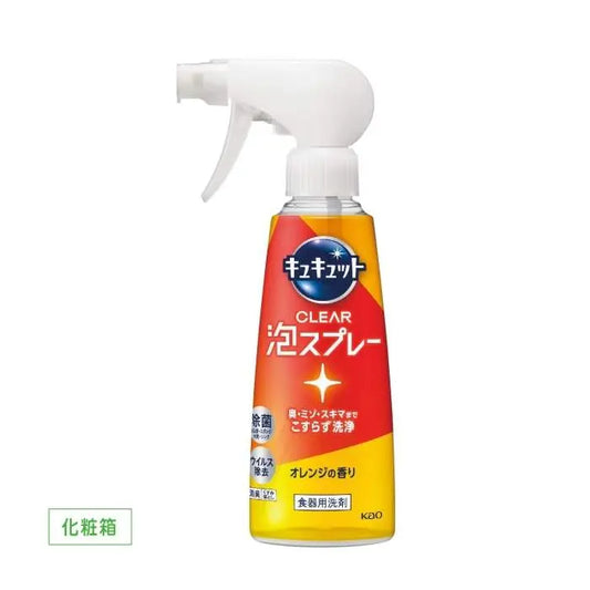 ｷｭｷｭｯﾄ CLEAR泡ｽﾌﾟﾚｰ ｵﾚﾝｼﾞの香り【単価438円(税込)】【24個】