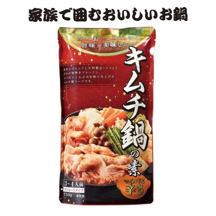 あったか鍋の素 キムチ鍋750g【単価214円(税込)】【18個】