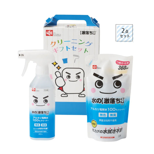 水の激落ちくん 電解水ｸﾘｰﾅｰ&詰替えｾｯﾄ【単価704円(税込)】【24個】