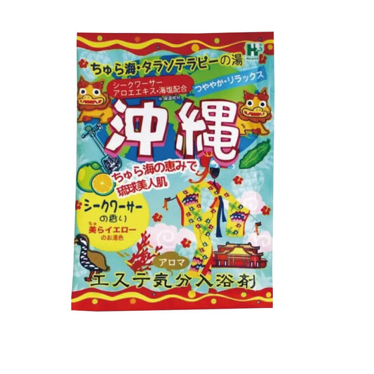 粉体入浴剤　エステ気分アロマ４０ｇ１個（沖縄）【単価76円(税込)】【384個】