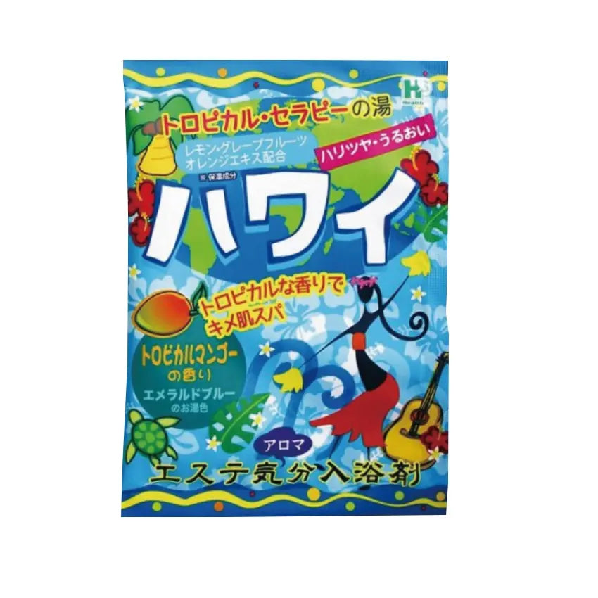 粉体入浴剤　エステ気分アロマ４０ｇ１個（ハワイ）【単価76円(税込)】【384個】